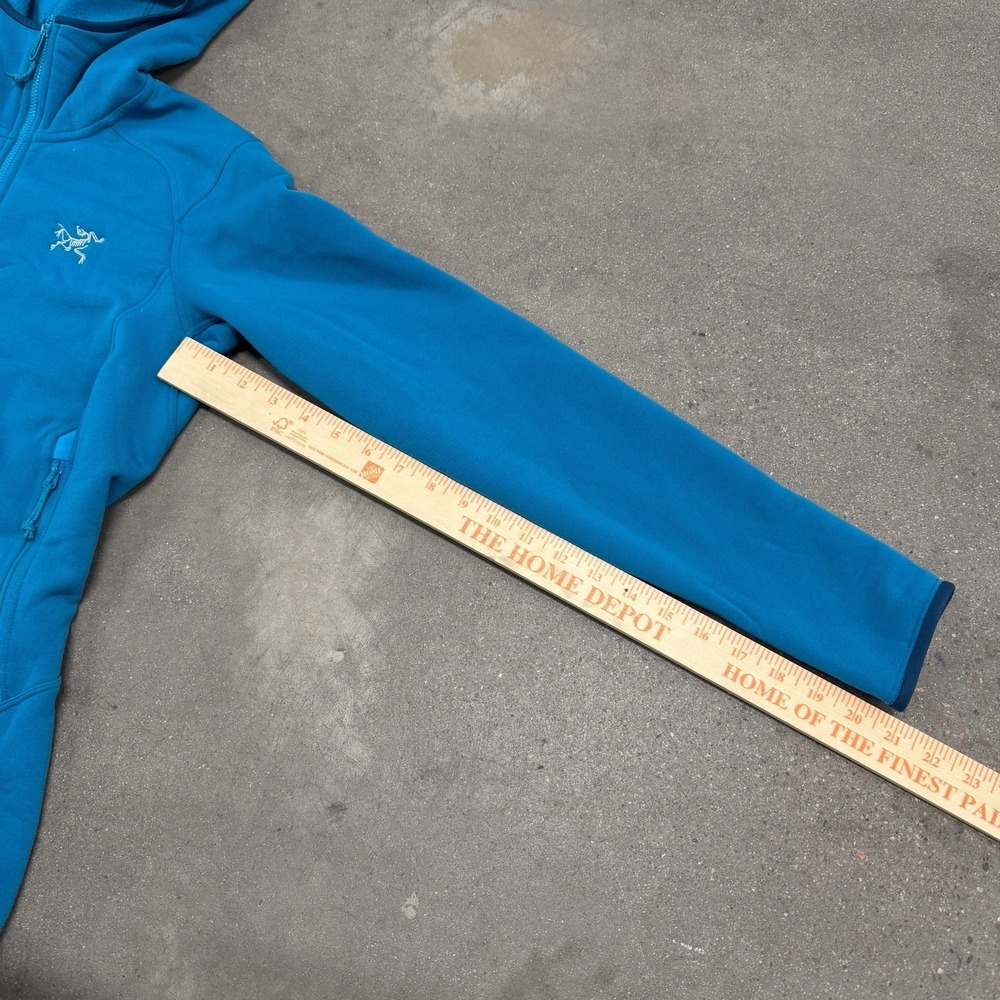 Arcteryx Kyanite Hoodie Women Small Turquoise Blue Ski Touring Soft Fleece Gorp - Picture 11 of 13